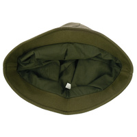 Jersey Slouchy Cloche Hat | Green - Olive Green