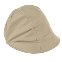 Jersey Slouchy Cloche Hat | Beige - Light Beige