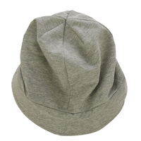 Jersey Slouchy Cloche Hat | Grey - Light Grey