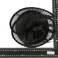 Hatinator - Brittany with Pleated Swirls and Roses