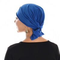 Seamless Turban Headband Scarf | Royal Blue