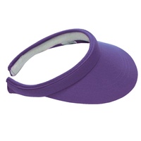 Chemo Head Wrap Scarf & Visor Set | Purple Visor N Pink Paisley Print Headwrap | XS/S