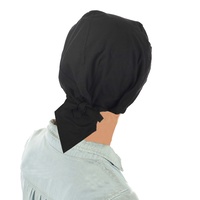 Plain Cotton Durag | Black