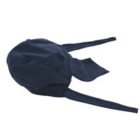 Plain Cotton Durag | Blue - Navy Blue / Dark Blue
