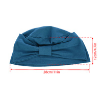 Large View Cotton Headband Bow Turban Cap
