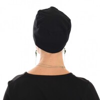 Chemo Cotton Cap - Jackie | Black