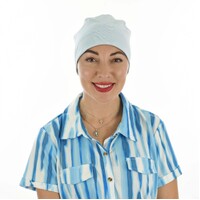 Chemo Cotton Cap - Jackie | Baby Blue