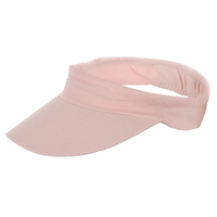 Tennis Visor and Pre-tied Stretch Scarf Set | Pink