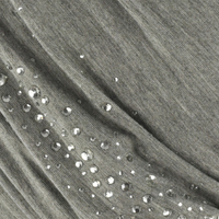 Diamante Bamboo Turban - Millie | Grey