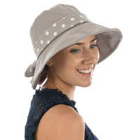 FASHION SUN HAT - Sophie | Grey - Light Grey | Large