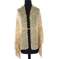  Cotton Cadet Cap with Scarf - Naomi | Option 10: Beige | L