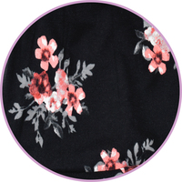 Floral 4 in 1 Magic Headcover | Option 5 | Floral Black