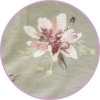 Floral 4 in 1 Magic Headcover | Option 6 | Floral Thistle Green