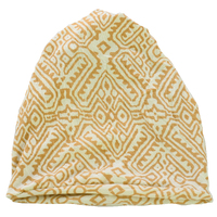 Floral 4 in 1 Magic Headcover | Option 8 | Abstract Geometric Dusty Mastard