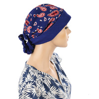 Reversible Extra Large Bandana with Styling Scrunchie