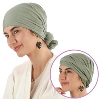 Large View Bamboo Infinity Scarf Head Wrap