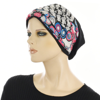 Seamless Wrap Headband with Print | #16  Abstract Floral Print