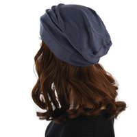 Bamboo Cap with Hair - Joy  | Auburn Brown