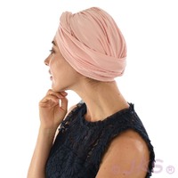 Bamboo Turban Wrap with Tails – Zoe | Pink