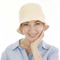 Ultra Soft Packable Cotton Bucket Hat | Cream Beige