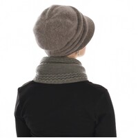 SOFT BRIM BAKERBOY HAT SARAH | Bronze Khaki