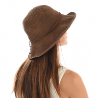 Beach Summer Sun Hat with Shapeable Brim