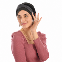 Bamboo Turban & Contrast Loop Band Set