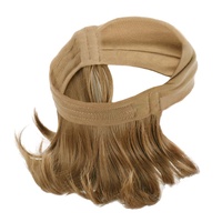 Short Wavy Hair Halo Headband – Kathy