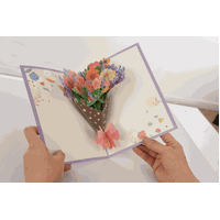 Greeting Card-Bloom Where You've Planted
