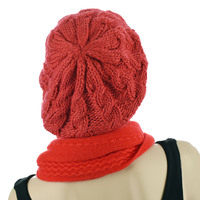 Cable Knit Twist Beanie