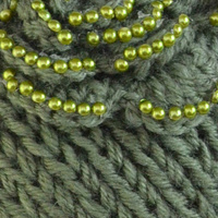 Swirly Beanie with Crochet Headband Set