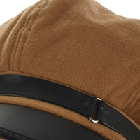 Felt Bakerboy Hat - Ruby  | Camel / Dark Beige / Tan | L