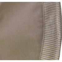 Foldable Linen Wide Brim Sun Hat | Khaki