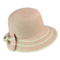 Cloche Sun Hat with Hat Liner Set | Pink - Dusty Pink