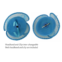 Hatinator - Brittany with Pleated Swirls and Roses