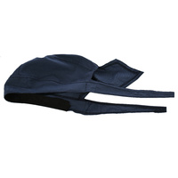 Plain Cotton Durag | Blue - Navy Blue / Dark Blue