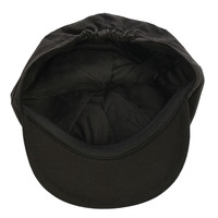 Vivien Cotton Bakerboy Cap | Black | S/M