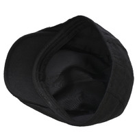 Felt Flat Ivy Hat – James | Black | M/L