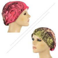 Seamless Wrap Headband with Print | #13 Tribal Circle of Life
