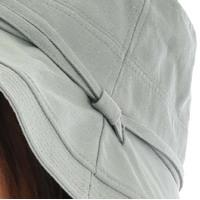 Wide Brim Bucket Sun Hat Rita | Slate Grey