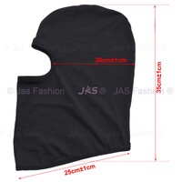 Stretch Under Helmet Sheer Balaclava | Black | Free Size