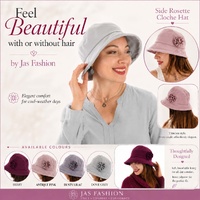 Side Rosette Cloche — Clara