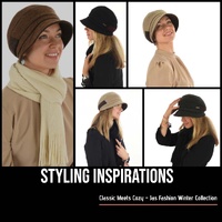 High Crown Wool Blend Bakerboy Hat – Harper