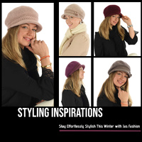 Soft Winter Charm Cap - Sienna