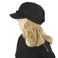 Chemo Halo Headband Hair Susan | Option 12 | Wavy |  Butter Blonde | Shoulder