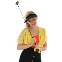 Wide Brim Slide-on Visor  | Black