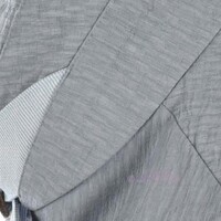 Packable Sun Hat with Pin Striped Bow and Buckle - Helen | Slate Blue Grey