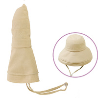 Packable Linen Sun Hat – Ann | Beige | M/L