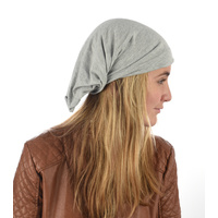 Multi-functional Cotton Headband Wrap | M/L | Light Grey