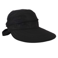 Convertible Golf Visor Hat | Black